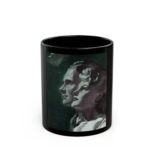 Drums of the Night (1), McCall's magazine, September 1935 - Black Coffee Mug 11oz - Go Mug Yourself