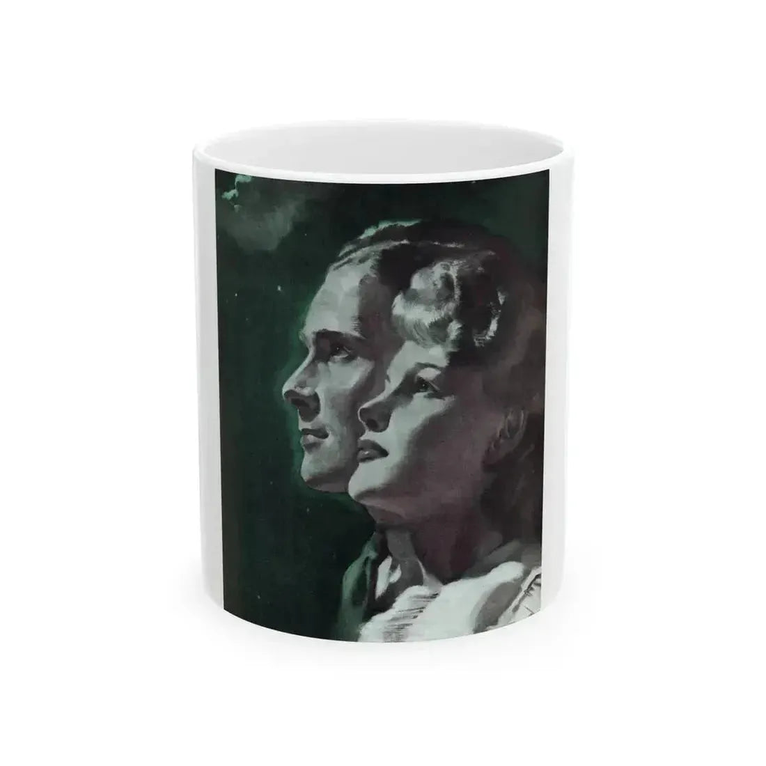 Drums of the Night (1), McCall's magazine, September 1935 - White Coffee Mug 11oz - Go Mug Yourself