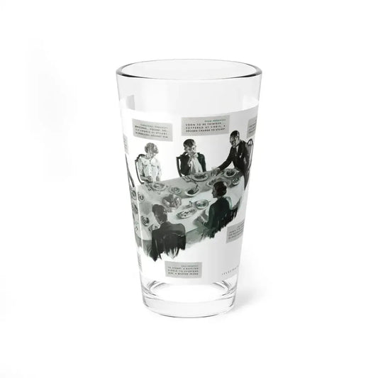 Drums of the Night (2), McCall's magazine, September 1935 - Pint Glass 16oz 16oz - Go Mug Yourself