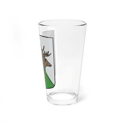 Drustu pagasta ģerbonis (Latvia) (Coat of Arms) Pint Glass 16oz - Go Mug Yourself