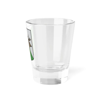 Drustu pagasta ģerbonis (Latvia) (Coat of Arms) Shot Glass 1.5oz - Go Mug Yourself
