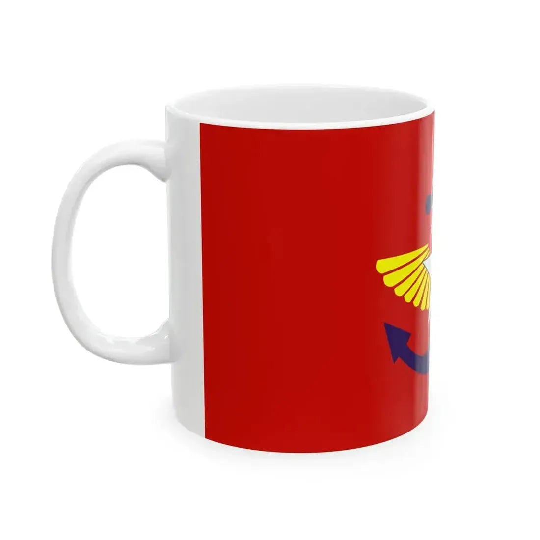 DSA Anawrahta Flag (Myanmar) White Coffee Mug - Go Mug Yourself