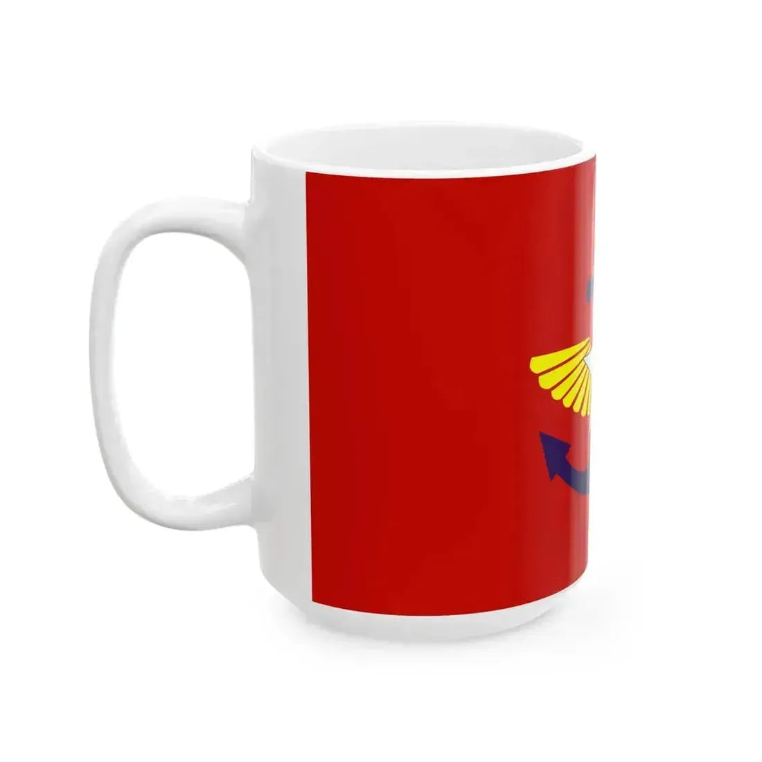 DSA Anawrahta Flag (Myanmar) White Coffee Mug - Go Mug Yourself