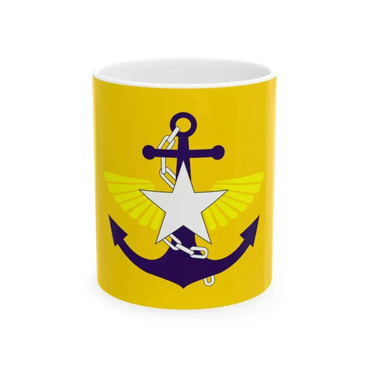 DSA Aungzeya Flag (Myanmar) White Coffee Mug 11oz - Go Mug Yourself