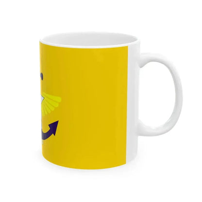 DSA Aungzeya Flag (Myanmar) White Coffee Mug - Go Mug Yourself