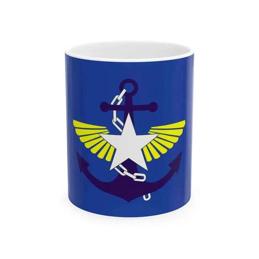 DSA Bayintnaung Flag (Myanmar) White Coffee Mug 11oz - Go Mug Yourself