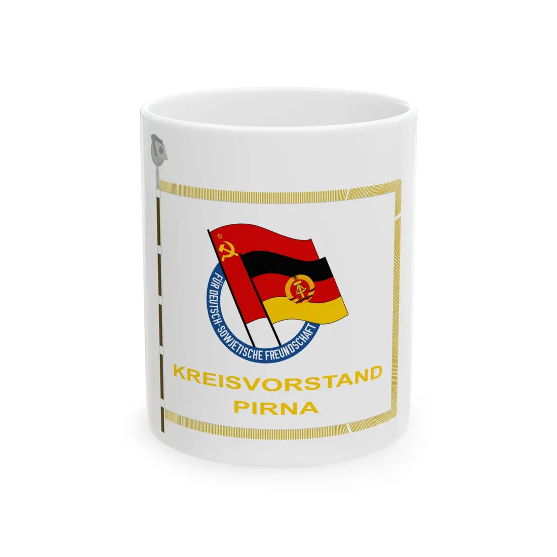 DSF Kreisvorstand Pirna (Germany) White Coffee Mug 11oz - Go Mug Yourself