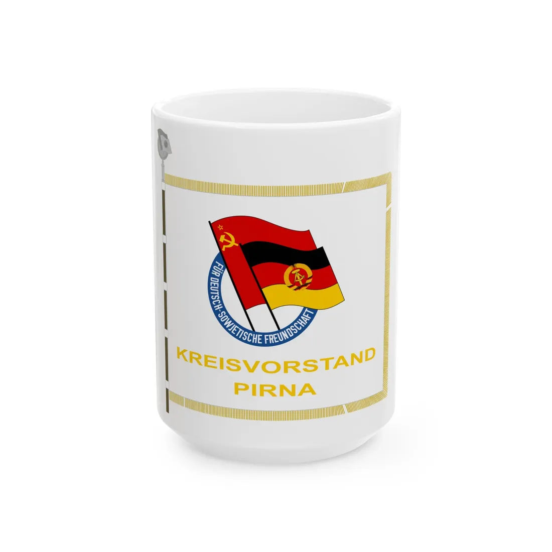 DSF Kreisvorstand Pirna (Germany) White Coffee Mug 15oz - Go Mug Yourself