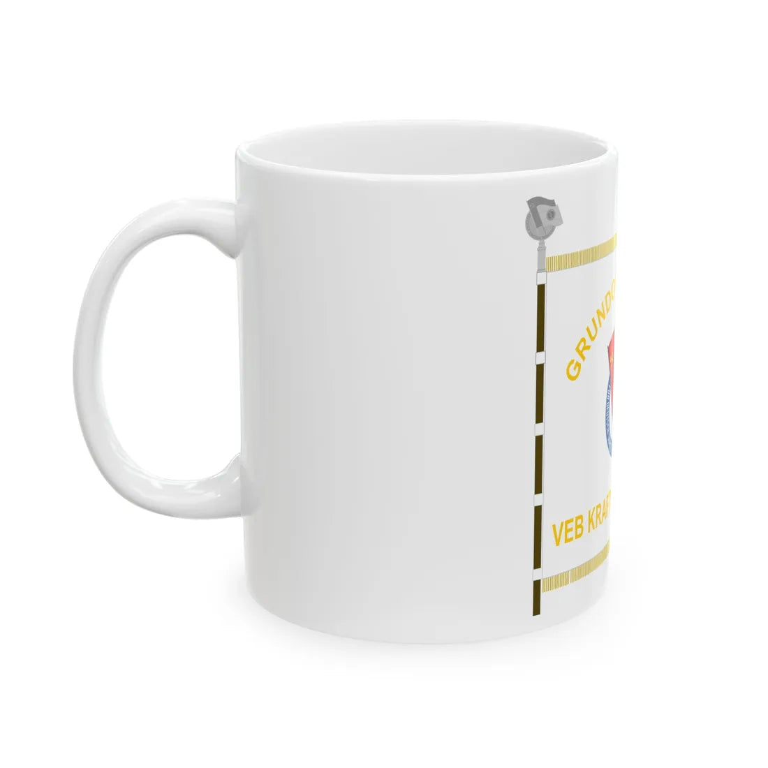 DSF VEB Kraftverkehr Pirna (Germany) White Coffee Mug - Go Mug Yourself
