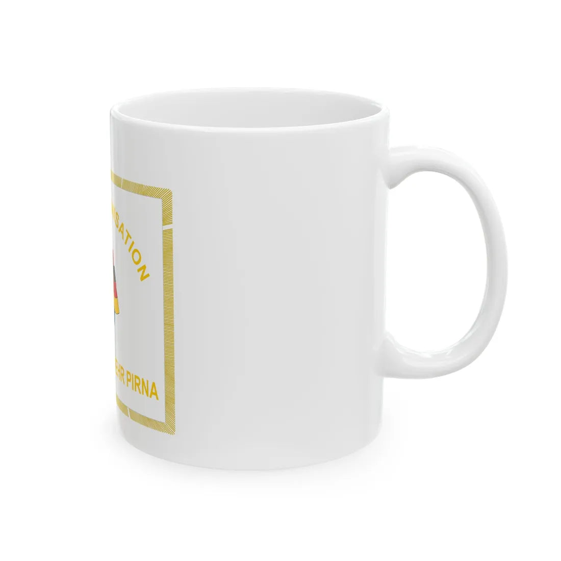 DSF VEB Kraftverkehr Pirna (Germany) White Coffee Mug - Go Mug Yourself