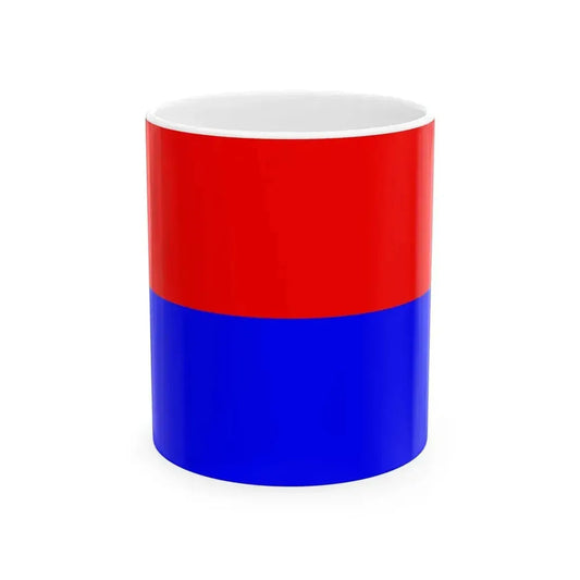 DSP-flag (India) White Coffee Mug 11oz - Go Mug Yourself