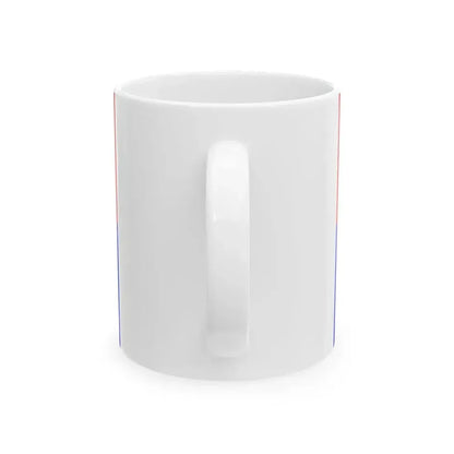 DSP-flag (India) White Coffee Mug - Go Mug Yourself