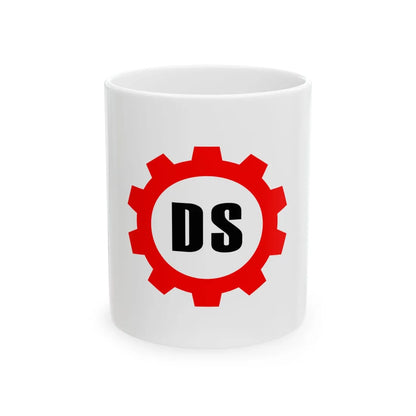 Dsvlajka (Czech Republic) White Coffee Mug 11oz - Go Mug Yourself
