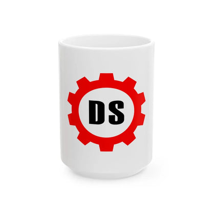 Dsvlajka (Czech Republic) White Coffee Mug 15oz - Go Mug Yourself