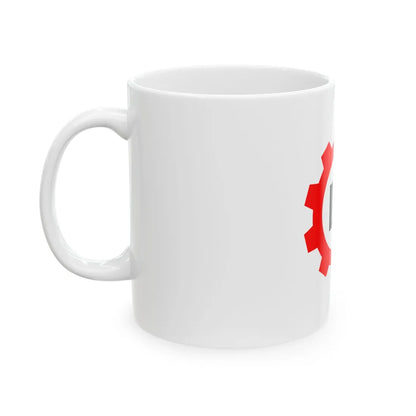 Dsvlajka (Czech Republic) White Coffee Mug - Go Mug Yourself
