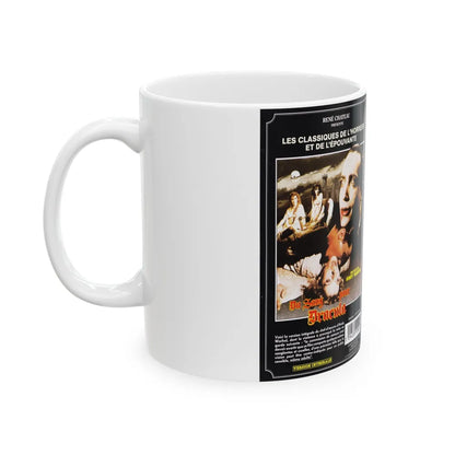 DU SANG POUR DRACULA (VHS COVER) - White Coffee Mug-Go Mug Yourself