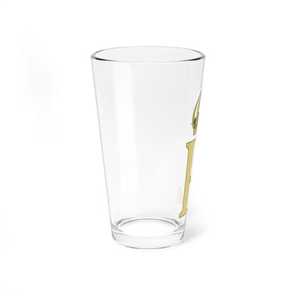 Dual Cypher of Emperor Pedro I and Empress Maria Leopoldina of Brazil (Brazil) (Coat of Arms) Pint Glass 16oz - Go Mug Yourself