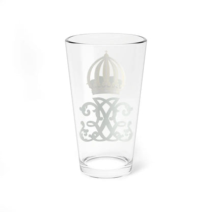 Dual Cypher of Princess Isabel and Prince Gaston of Brazil (Brazil) (Coat of Arms) Pint Glass 16oz - Go Mug Yourself