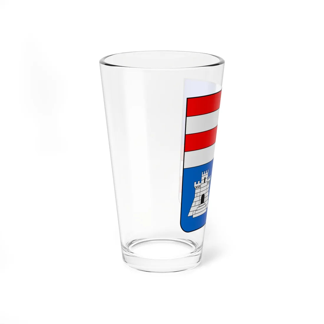 Dubrovnik-Neretva (Croatia) (Coat of Arms) Pint Glass 16oz - Go Mug Yourself