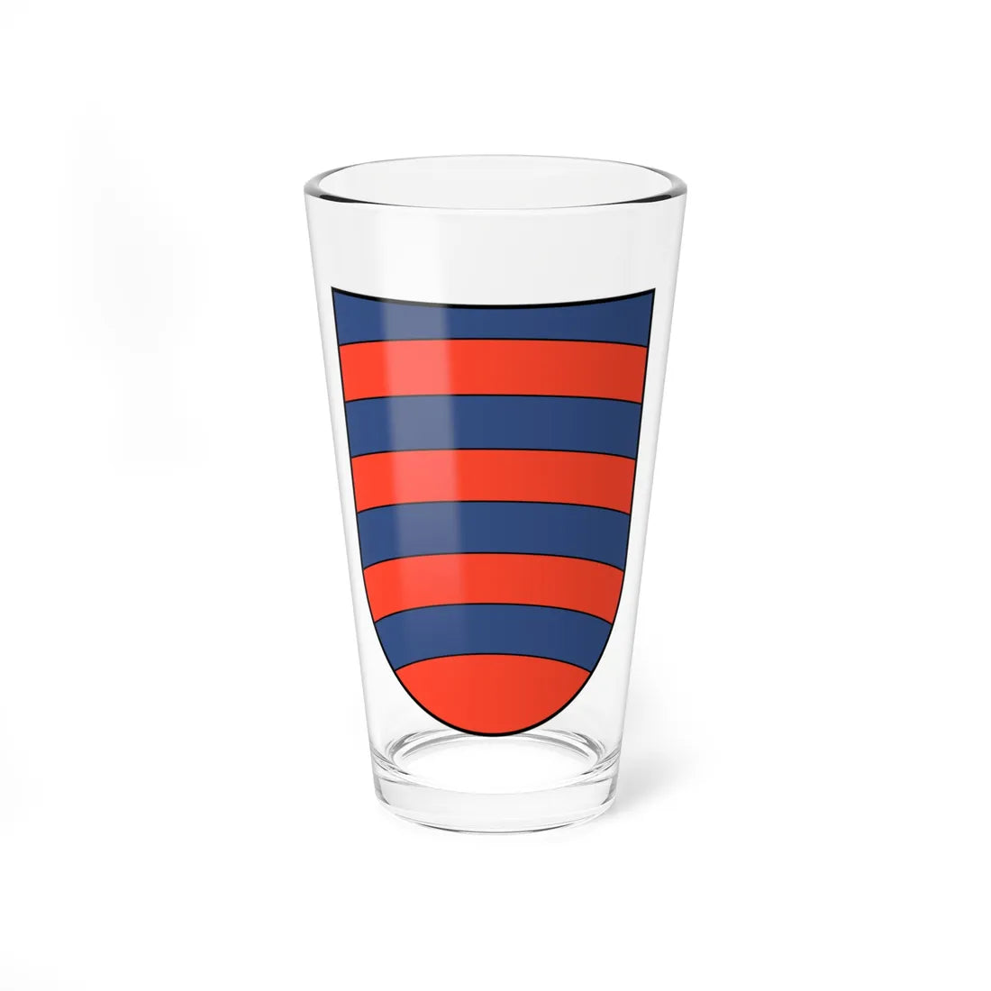 Dubrovnik regija - coat (Croatia) (Coat of Arms) Pint Glass 16oz 16oz - Go Mug Yourself