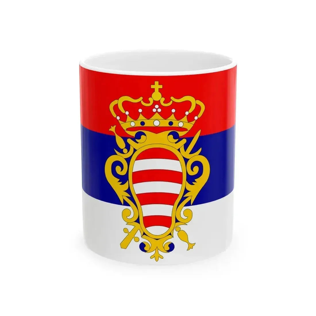 Dubrovnik Republic 1991-1992 (Croatia) White Coffee Mug 11oz - Go Mug Yourself