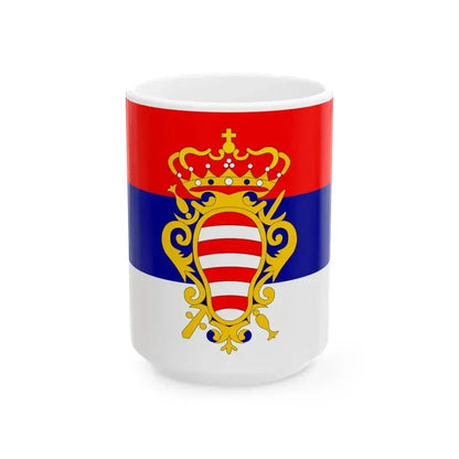 Dubrovnik Republic 1991-1992 (Croatia) White Coffee Mug 15oz - Go Mug Yourself
