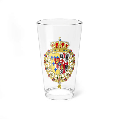 Ducal Coat of Arms of Parma 1748-1802 (Italy) (Coat of Arms) Pint Glass 16oz 16oz - Go Mug Yourself