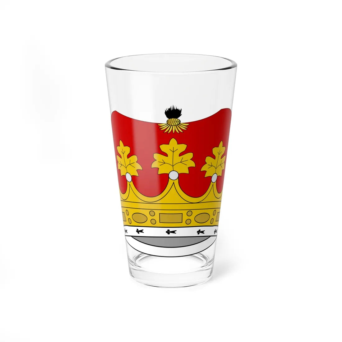 Ducal Coronet (United Kingdom) (Coat of Arms) Pint Glass 16oz 16oz - Go Mug Yourself