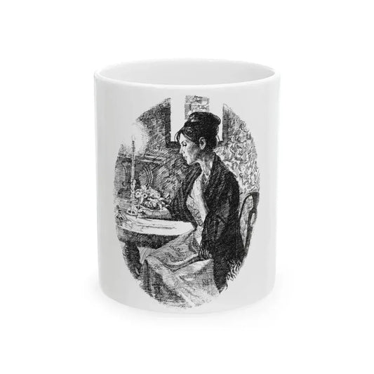 Duchess by Josephine Edgar (1), Woman magazine, 1976 - White Coffee Mug 11oz - Go Mug Yourself