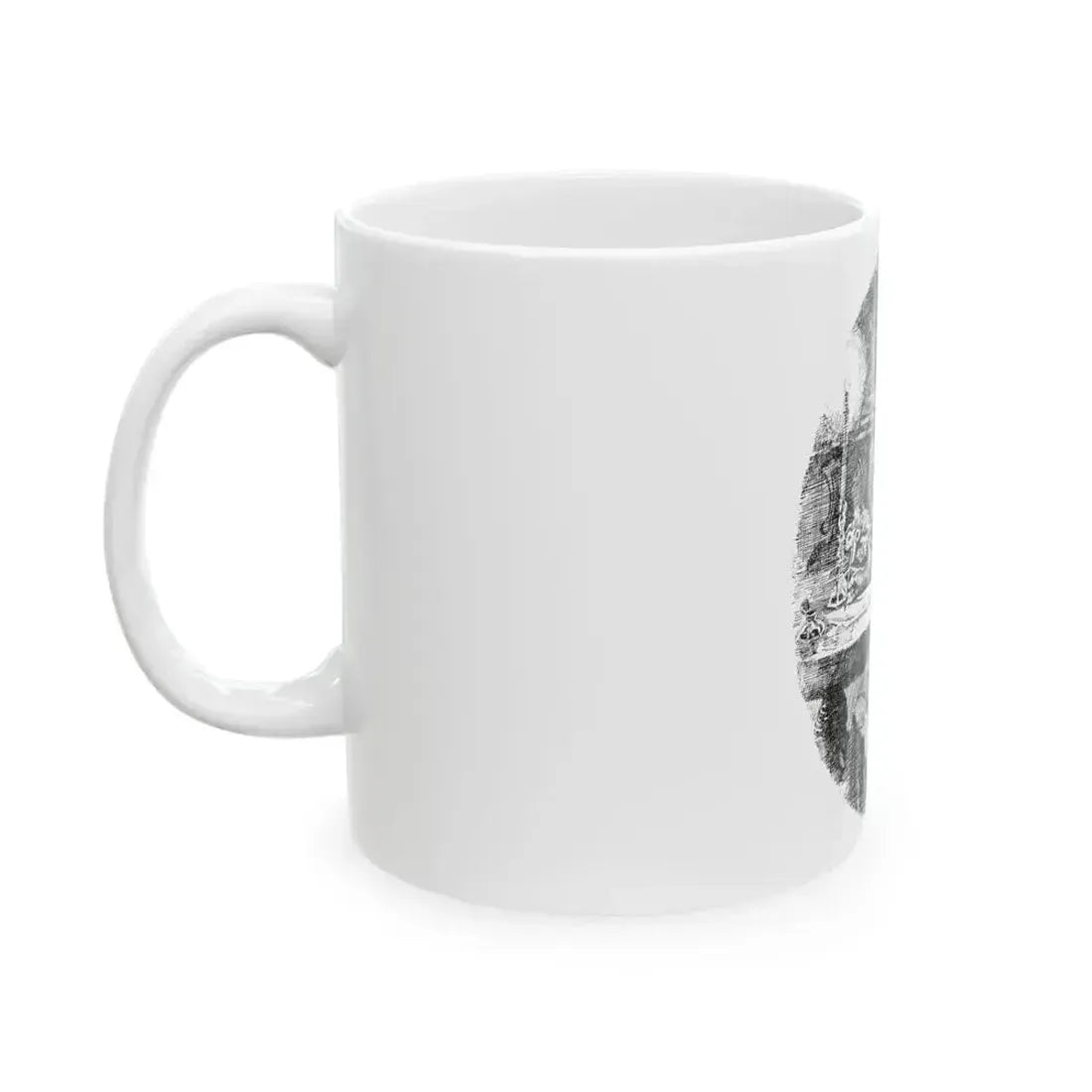 Duchess by Josephine Edgar (1), Woman magazine, 1976 - White Coffee Mug - Go Mug Yourself