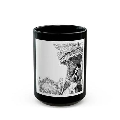 Duchess by Josephine Edgar (2), Woman magazine, 1976 - Black Coffee Mug 15oz - Go Mug Yourself