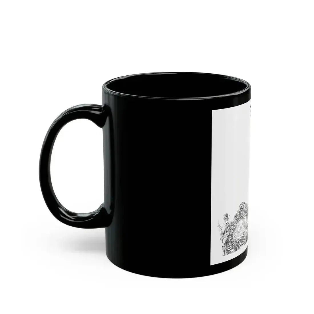 Duchess by Josephine Edgar (2), Woman magazine, 1976 - Black Coffee Mug - Go Mug Yourself