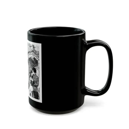 Duchess by Josephine Edgar (2), Woman magazine, 1976 - Black Coffee Mug - Go Mug Yourself