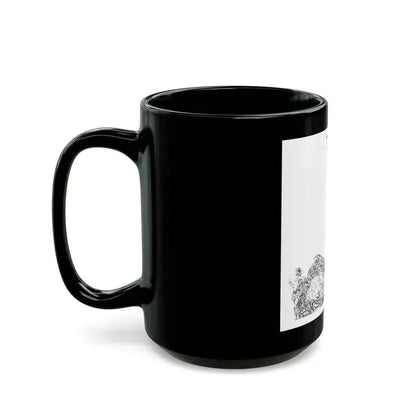 Duchess by Josephine Edgar (2), Woman magazine, 1976 - Black Coffee Mug - Go Mug Yourself