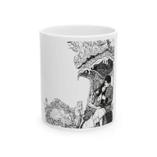 Duchess by Josephine Edgar (2), Woman magazine, 1976 - White Coffee Mug 11oz - Go Mug Yourself