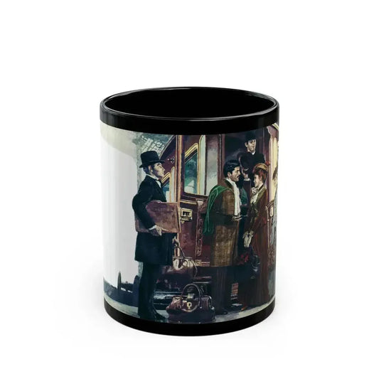 Duchess by Josephine Edgar (3), Woman magazine, 1976 - Black Coffee Mug 11oz - Go Mug Yourself