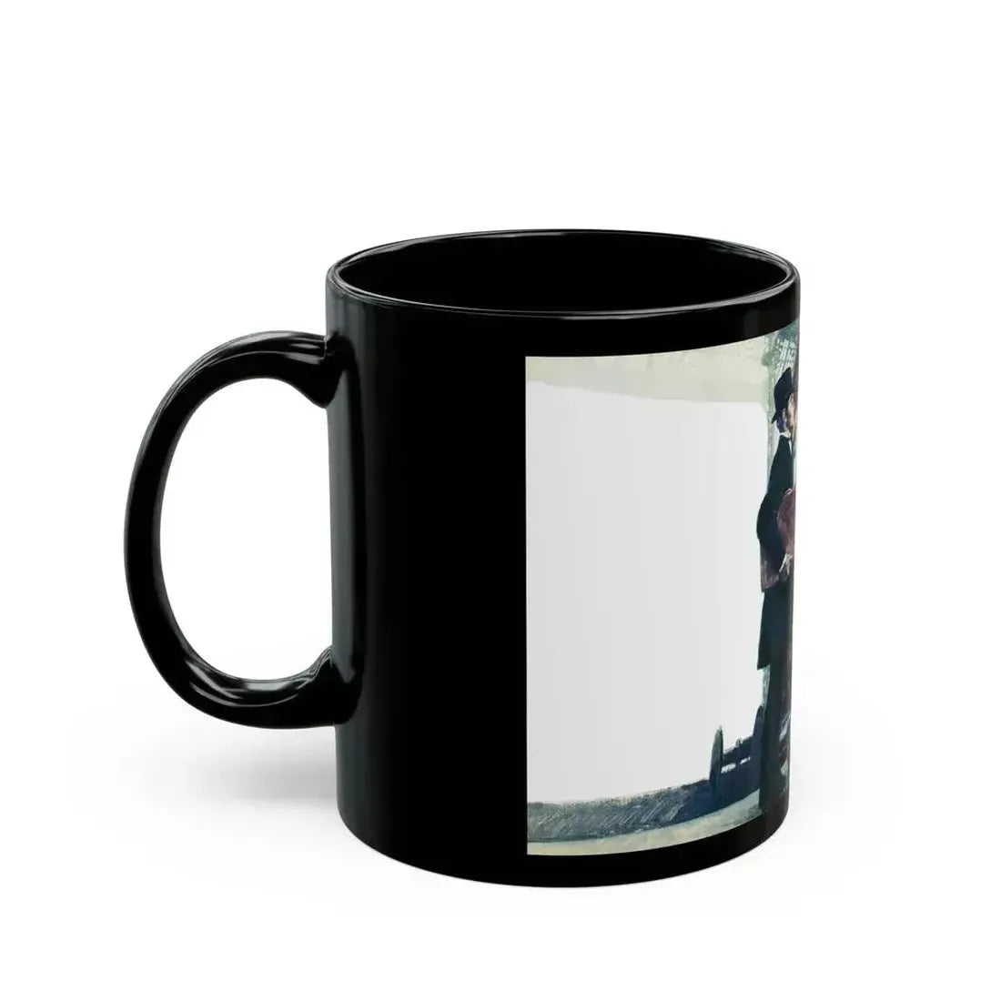 Duchess by Josephine Edgar (3), Woman magazine, 1976 - Black Coffee Mug - Go Mug Yourself