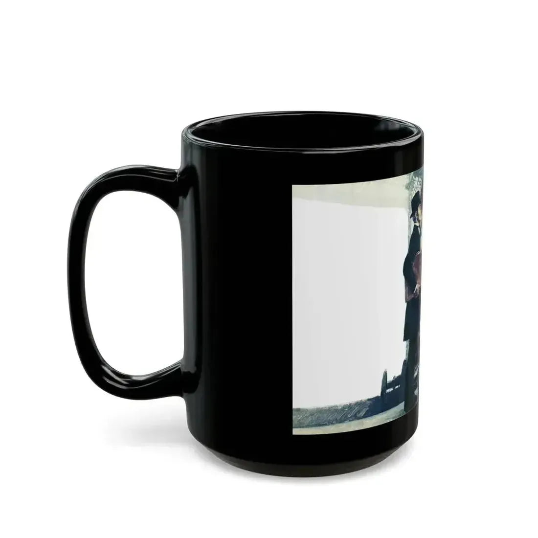 Duchess by Josephine Edgar (3), Woman magazine, 1976 - Black Coffee Mug - Go Mug Yourself