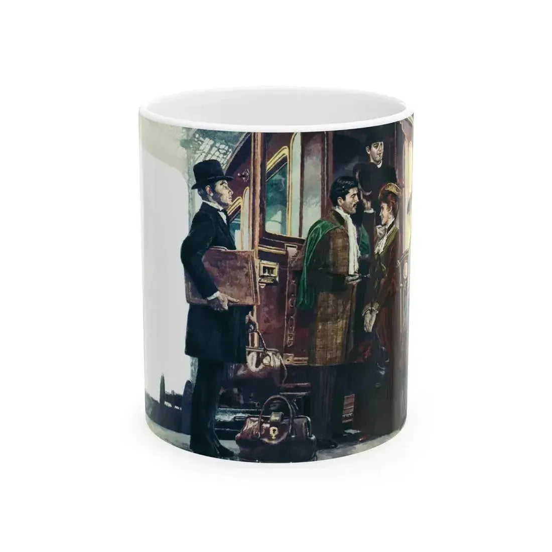 Duchess by Josephine Edgar (3), Woman magazine, 1976 - White Coffee Mug 11oz - Go Mug Yourself