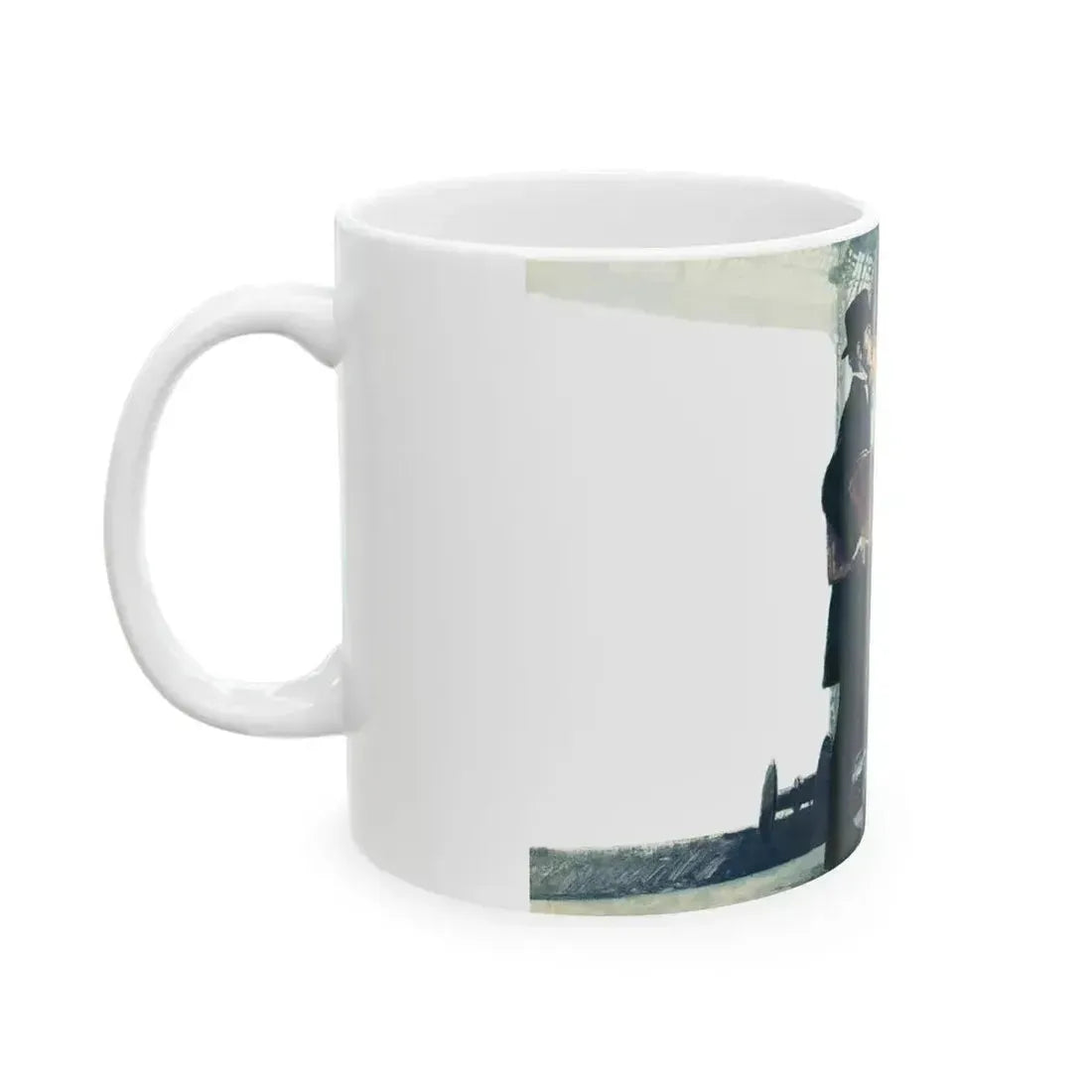 Duchess by Josephine Edgar (3), Woman magazine, 1976 - White Coffee Mug - Go Mug Yourself