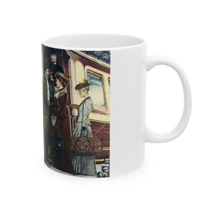 Duchess by Josephine Edgar (3), Woman magazine, 1976 - White Coffee Mug - Go Mug Yourself