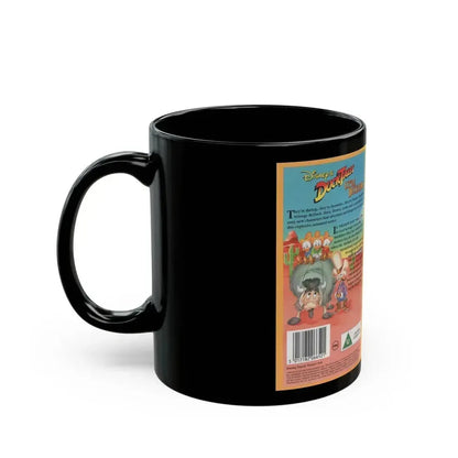DUCK TALES LITTLE DUCKAROOS (VHS COVER) - Black Coffee Mug - Go Mug Yourself