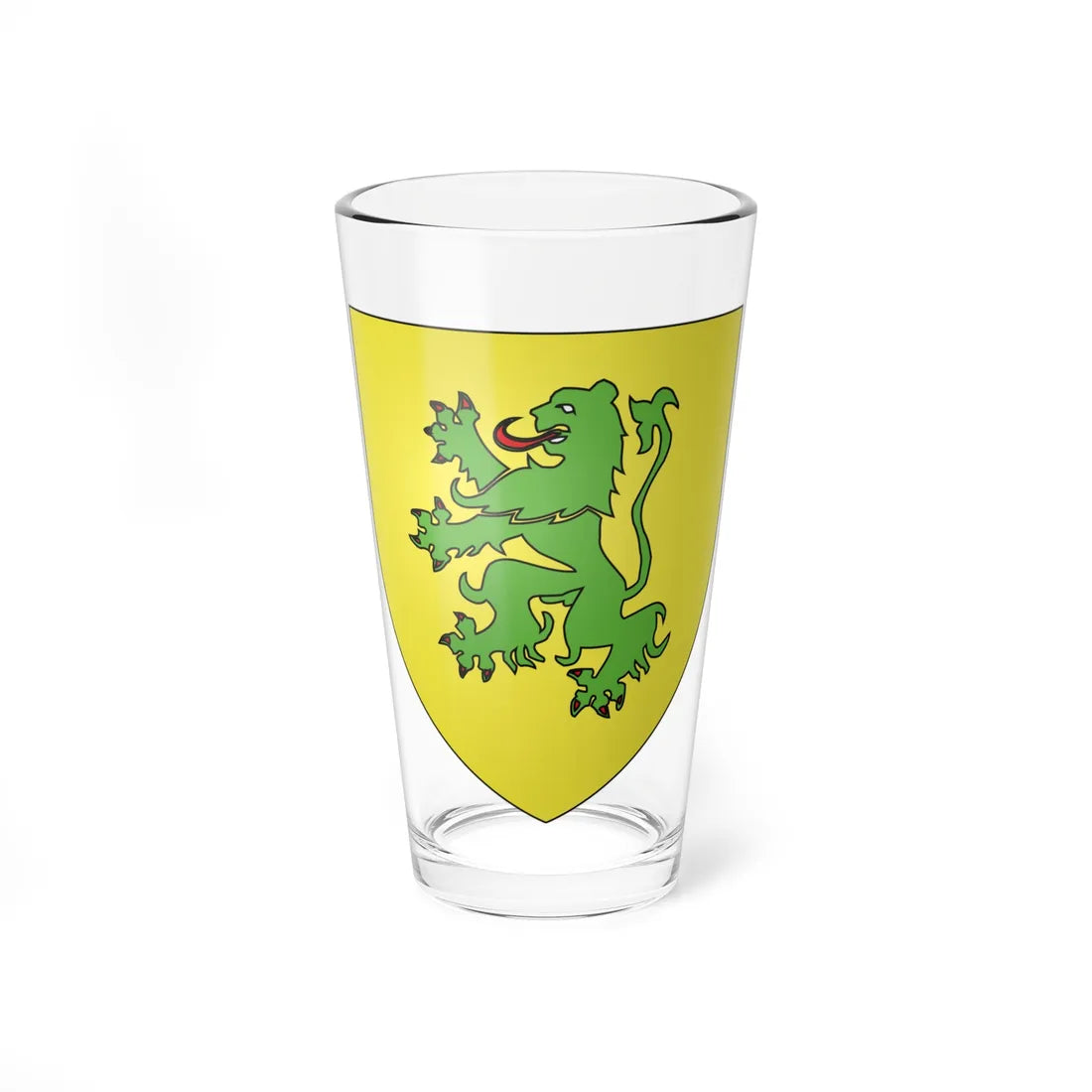 Dudley (England) (Coat of Arms) Pint Glass 16oz 16oz - Go Mug Yourself