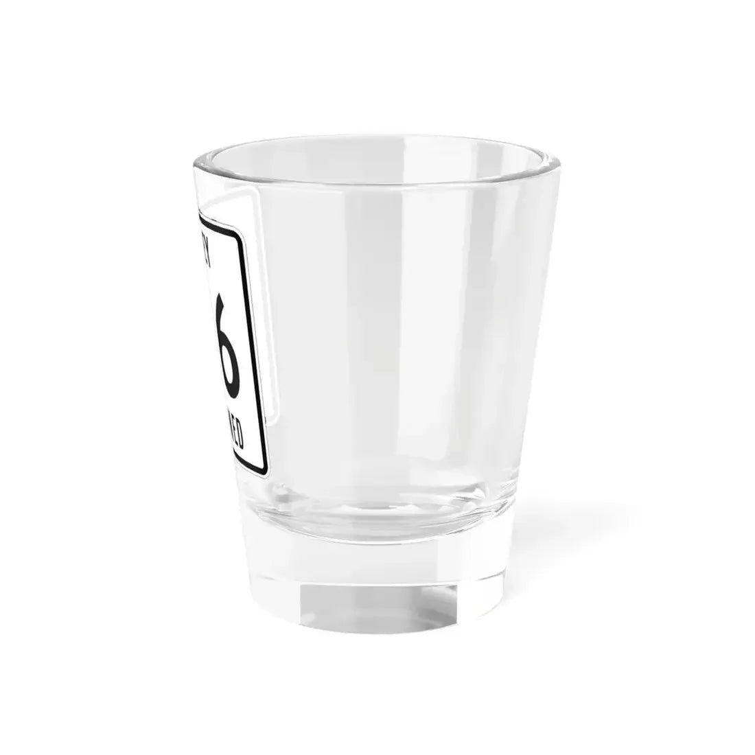 Dudley Township Route 146 Hardin County Ohio (Ohio) (Road Sign) Shot Glass 1.5oz - Go Mug Yourself