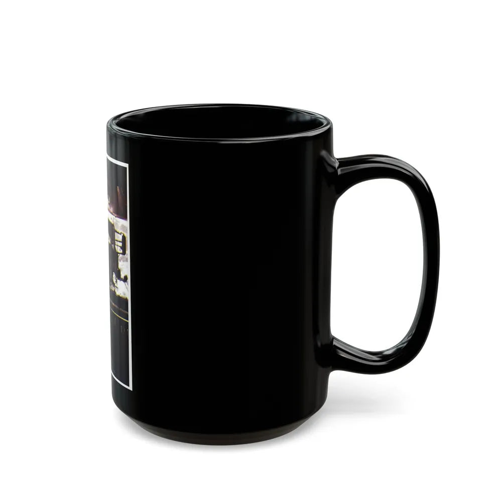 DUEL 1971 Movie Poster - Black Coffee Mug-Go Mug Yourself