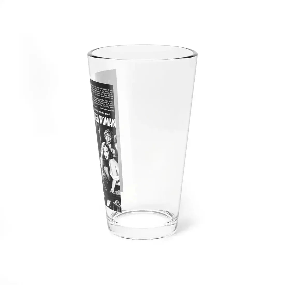 Duel For A Drunken Woman, Man's Adventure, December 1964 - Pint Glass 16oz - Go Mug Yourself