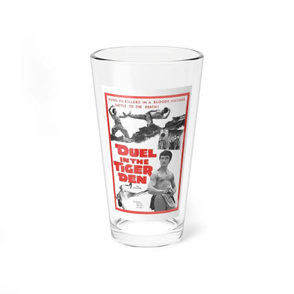 DUEL IN THE TIGER DEN 1972 Movie Poster - Pint Glass 16oz-16oz-Go Mug Yourself