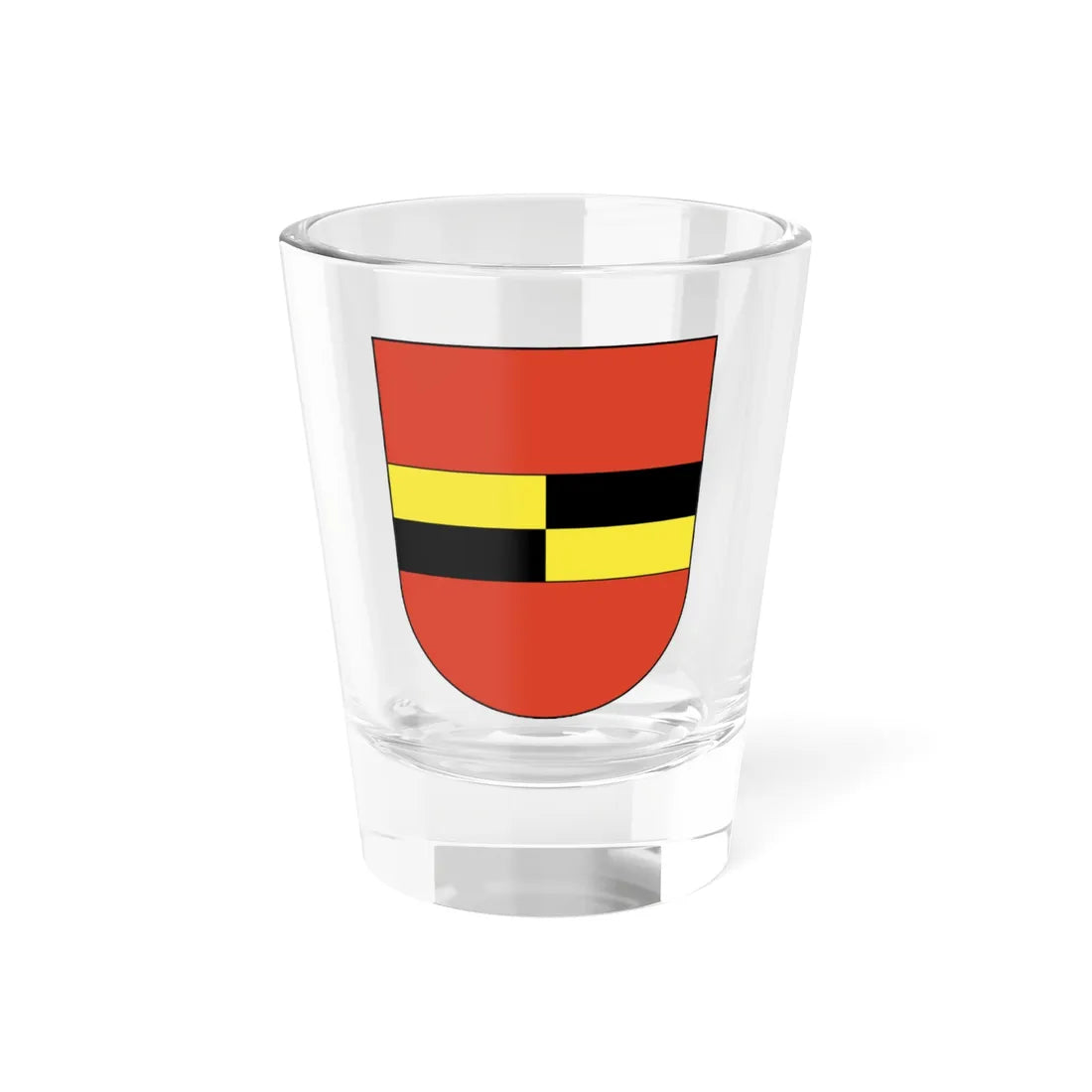 Duernten-blazon (Switzerland) (Coat of Arms) Shot Glass 1.5oz 1.5oz - Go Mug Yourself