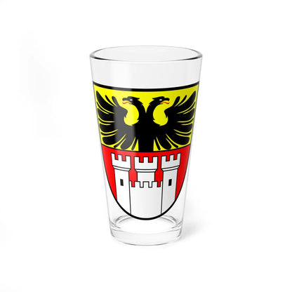 Duisburg Wappen (Germany) (Coat of Arms) Pint Glass 16oz 16oz - Go Mug Yourself