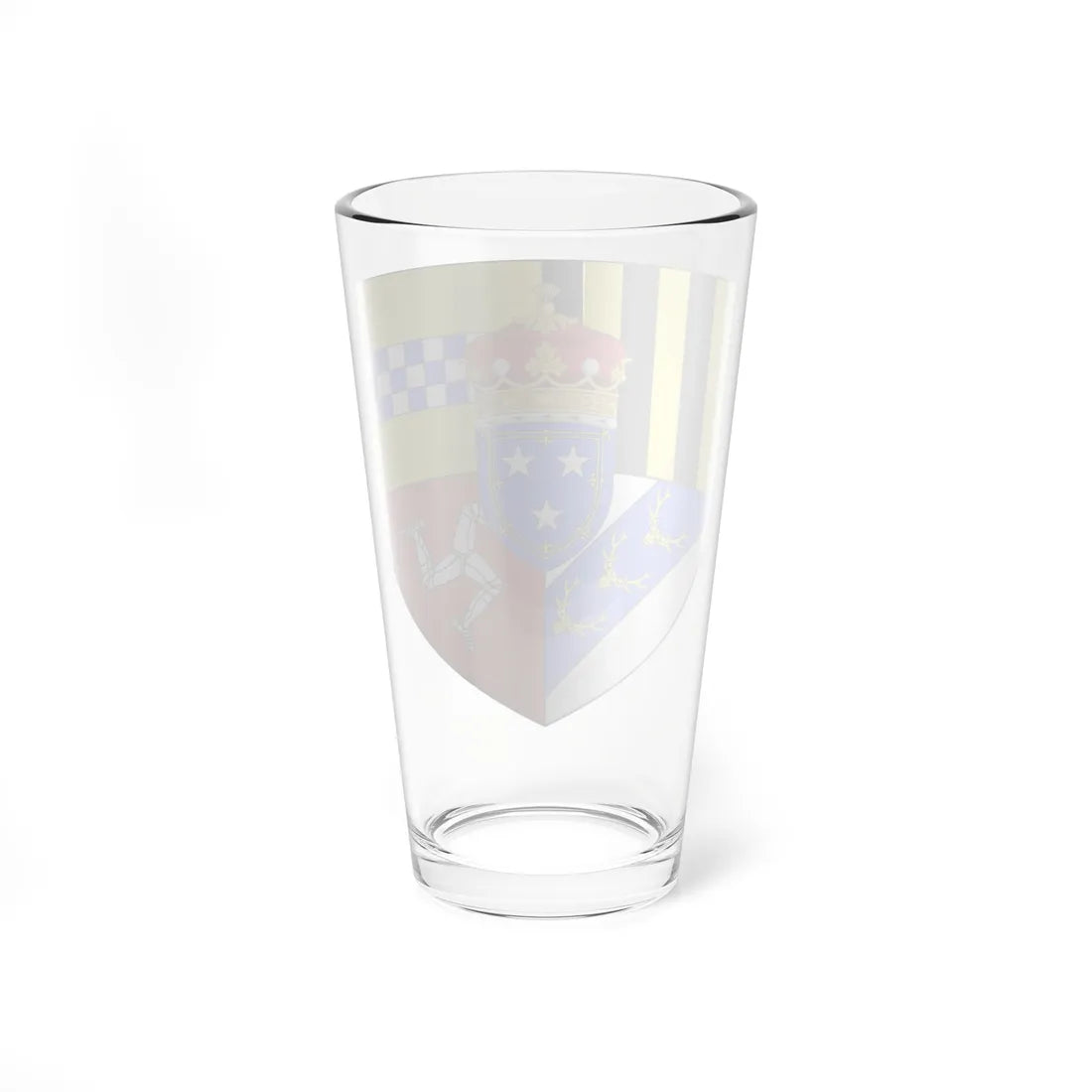 Duke of Atholl arms (Scotland) (Coat of Arms) Pint Glass 16oz - Go Mug Yourself